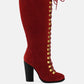 Street-Slay Antique Heeled Calf Boot