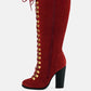 Street-Slay Antique Heeled Calf Boot
