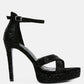 Regalia Rhinestone Embellished Stiletto Sandals