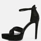 Regalia Rhinestone Embellished Stiletto Sandals
