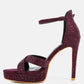 Regalia Rhinestone Embellished Stiletto Sandals