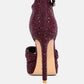 Regalia Rhinestone Embellished Stiletto Sandals