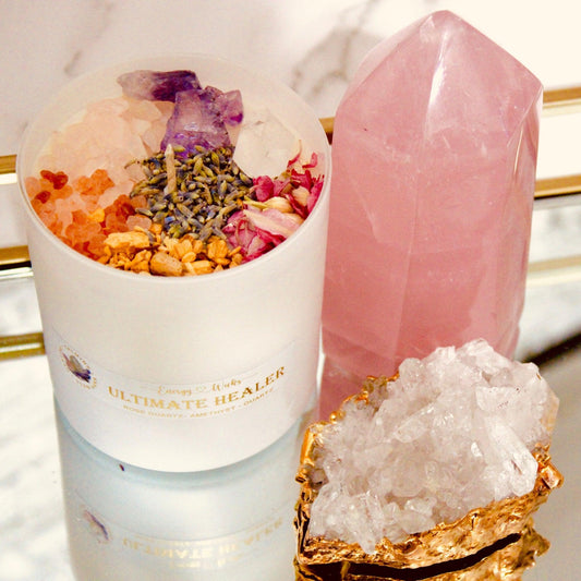 Ultimate Healer Crystal Candle