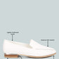 Richelli Metallic Sling Detail Loafers