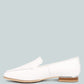 Richelli Metallic Sling Detail Loafers