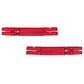 Red Strappy Leg Garters