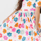 Retro Floral S/S Pocket Twirl Dress