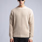 Ribbed Knit Crewneck Sweater – Oversize Unisex Pullover