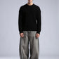 Ribbed Knit Crewneck Sweater – Oversize Unisex Pullover