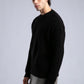 Ribbed Knit Crewneck Sweater – Oversize Unisex Pullover