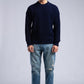 Ribbed Knit Crewneck Sweater – Oversize Unisex Pullover