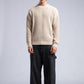 Ribbed Knit Crewneck Sweater – Oversize Unisex Pullover