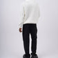 Ribbed Knit Half-Zip Sweater