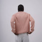 Ribbed Knit Half-Zip Sweater
