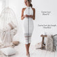 RIVERS MIDI DRESS - WHITE LACE