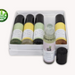 CBD Essential Oils Roll-On set with Crystals and CBD (THC free)