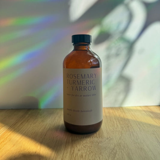 Rosemary Turmeric + Yarrow Toner