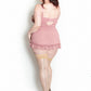 Ruby: Perfectly Seamed with a Cuban Heel Thigh Highs