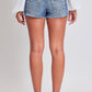 Women's Heavy Stitch Embroidered Frayed Shorts