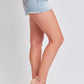 Women's Heavy Stitch Embroidered Frayed Shorts