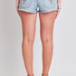 Women's Heavy Stitch Embroidered Frayed Shorts