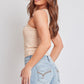 Women's Heavy Stitch Embroidered Frayed Shorts