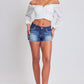 Women's Heavy Stitch Frayed Shorts