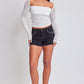 Women's Heavy Stitch Frayed Shorts