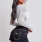 Women's Heavy Stitch Frayed Shorts