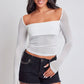 Women's Heavy Stitch Frayed Shorts