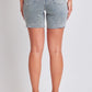 Women's Luxe High Rise Long Short Denim-Distressed