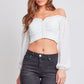 Women's Luxe High Rise Long Short Denim-Distressed