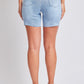 Women's Luxe High Rise Long Short Denim-Distressed