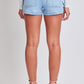 Women's Denim Cargo Shorts with D-Ring Detail