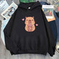 Capybara Hearts Boba Tea Hoodie