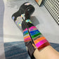 Rainbow Clouds Platform Boots