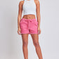 Women's Frayed Hem Pull-on Shorts