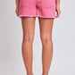 Women's Frayed Hem Pull-on Shorts