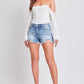 Women's High Rise Summer Fray Hem Shorts