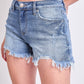 Women's High Rise Summer Fray Hem Shorts