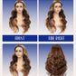 P4/27 Highlight Body Wave 40 Inch Long-length & 200% High Density Human Hair Wigs HD Transparent Skin-melt Swiss Lace Frontal Wig