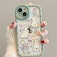 Tulip Bunnies iPhone Case