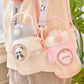 Animal Water Bottles With Lid and Straw
