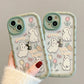 Tulip Bunnies iPhone Case