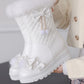 Cute Furry Winter Snow Boots