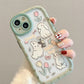 Tulip Bunnies iPhone Case