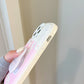 Strawberry Ice Cream Bunny iPhone Case