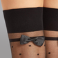 Polka Dot Bow Stockings