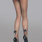 Bow Detail Sheer Mesh Tights
