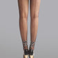 High Waist  Bowknot Fishnet  Pantyhose